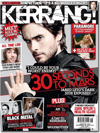Kerrang Music magazine